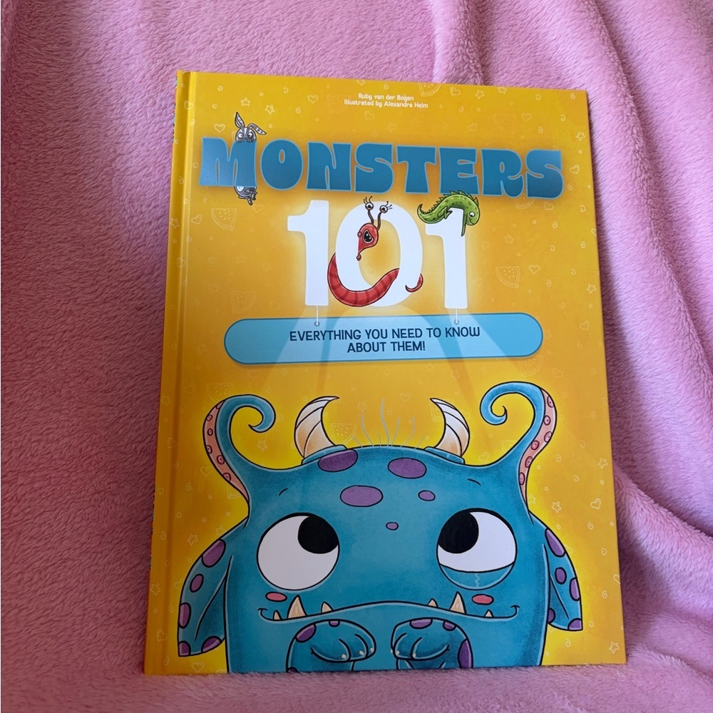 Monsters 101 book brand new for kids